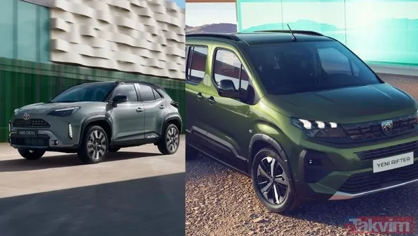 Otomobil piyasasında kartlar yeniden dağıtılıyor: Peugeot Rifter, Yaris Cross fiyatları güncellendi